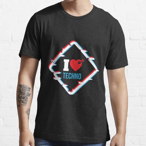 Small Font Version: Techno Music Small Hand Writing Essential T