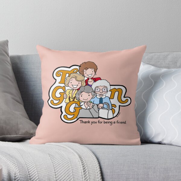 Golden Girls Throw Pillow
