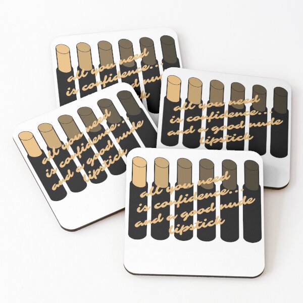 Item preview, All you need is confidence and a good nude lipstick designed and sold by kissmyhoneycomb.