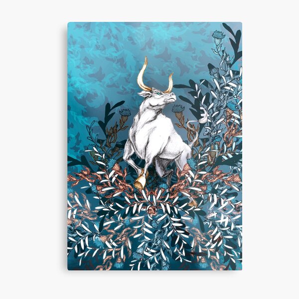 Bull Metal Print