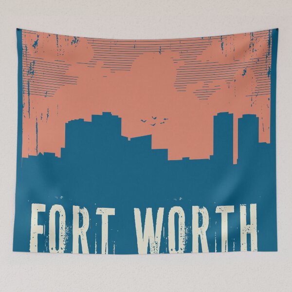 Item preview, Fort Worth skyline designed and sold by studio838.