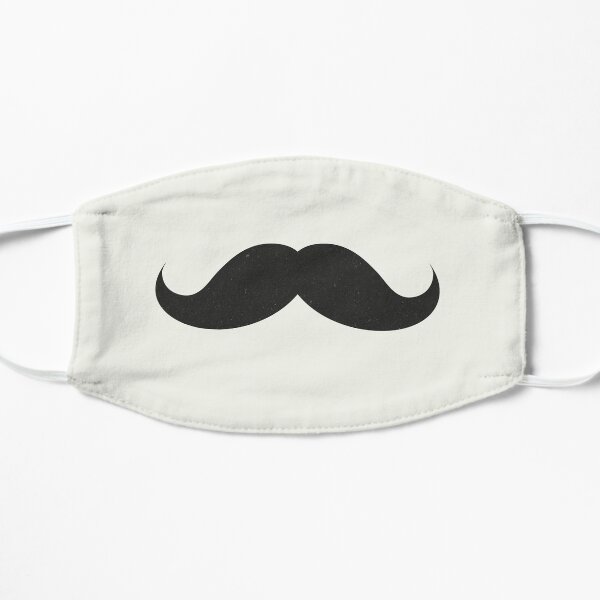Moustache Flat Mask