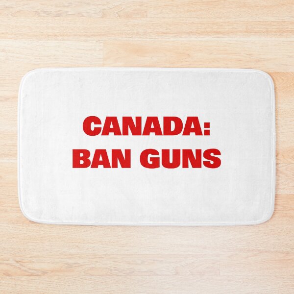Item preview, Canada Ban Guns Anti-Violence Bold Text designed and sold by TinyStarCanada.