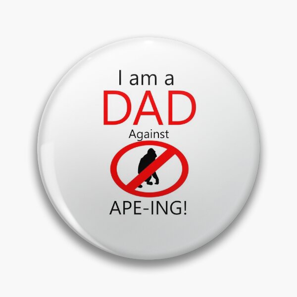 Item preview, I am a Dad Against Vaping, I mean Ape-ing? designed and sold by kyarnkid.