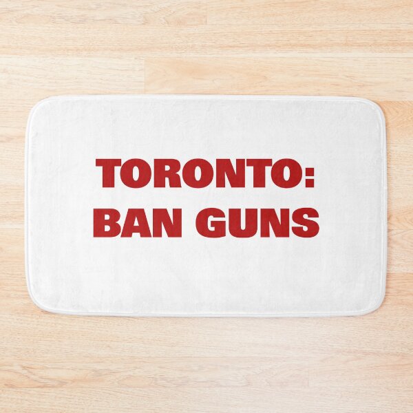 Item preview, Toronto Ban Guns Anti-Violence Bold Text designed and sold by TinyStarCanada.