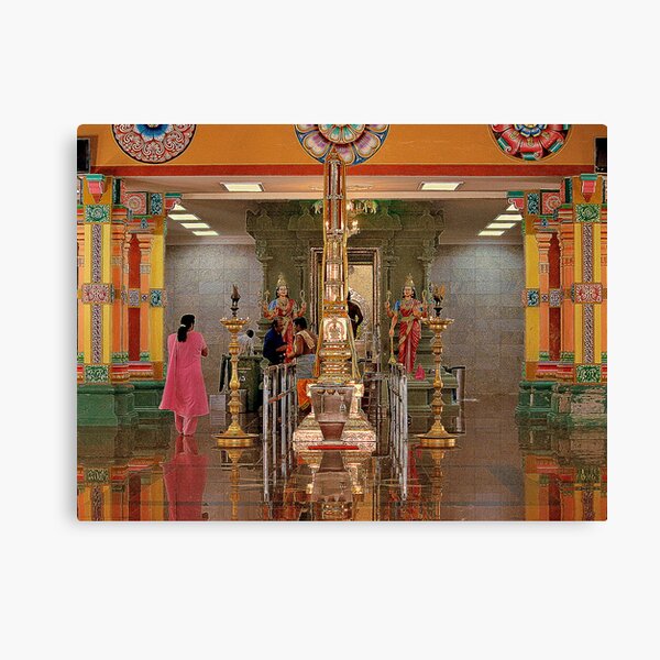 Indian Temple in Kuala Lumpur Canvas Print