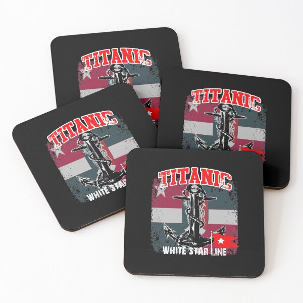 Item preview, Titanic Vintage Poster Cruise Sinking Ship Atlantic Ocean Voyage  designed and sold by TopTeeShop.