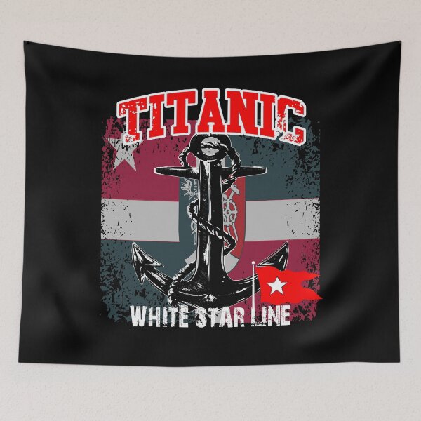 Item preview, Titanic Vintage Poster Cruise Sinking Ship Atlantic Ocean Voyage  designed and sold by TopTeeShop.