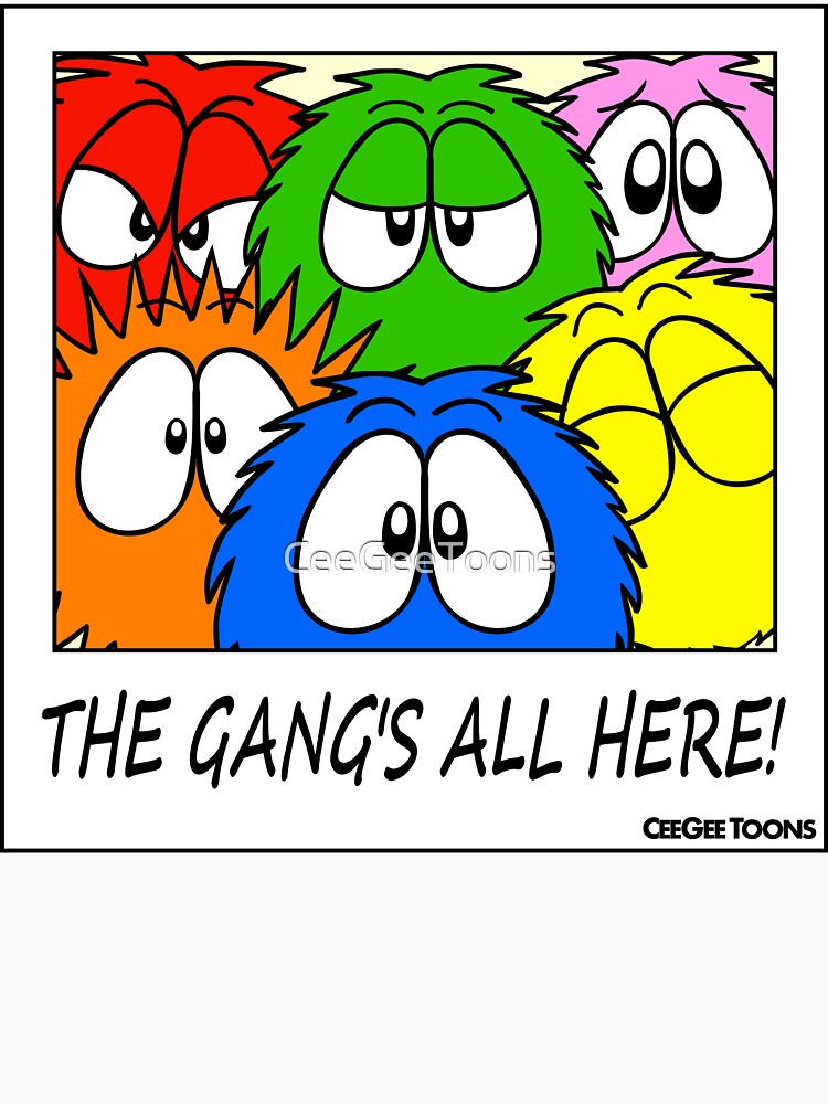 Group Shot - Fluffballs by CeeGeeToons