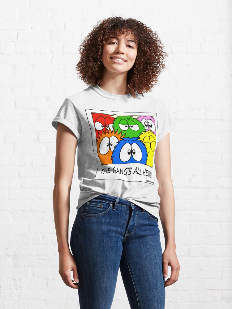 Alternate view of Group Shot - Fluffballs Classic T-Shirt