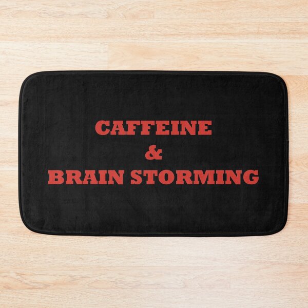 Item preview, CAFFEINE&BRAIN STORMING designed and sold by scriptscode.