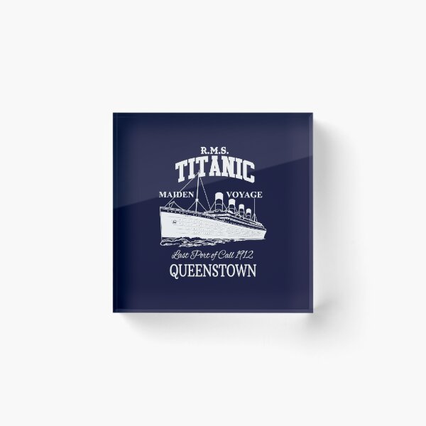 Item preview, Titanic Vintage Poster Cruise Sinking Ship Atlantic Ocean Voyage  designed and sold by TopTeeShop.