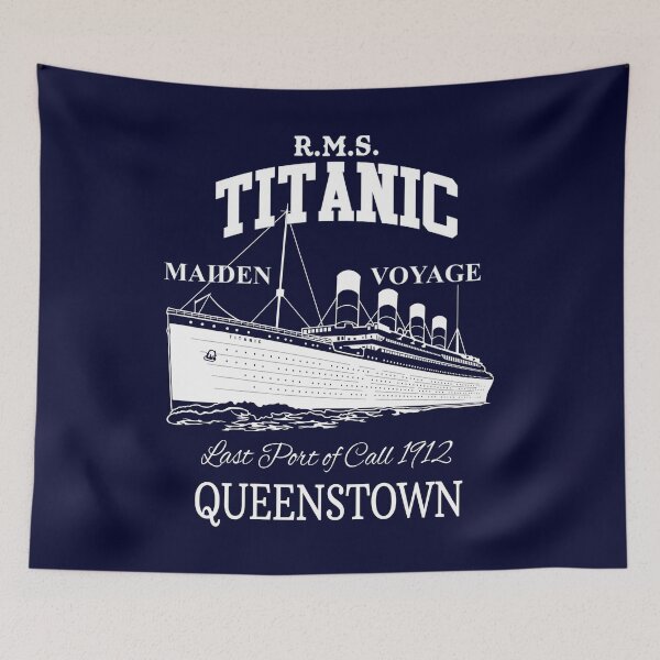 Item preview, Titanic Vintage Poster Cruise Sinking Ship Atlantic Ocean Voyage  designed and sold by TopTeeShop.