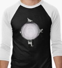 Inverted Marauders Moon Men's Baseball ¾ T-Shirt
