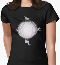 Inverted Marauders Moon Women's Fitted T-Shirt