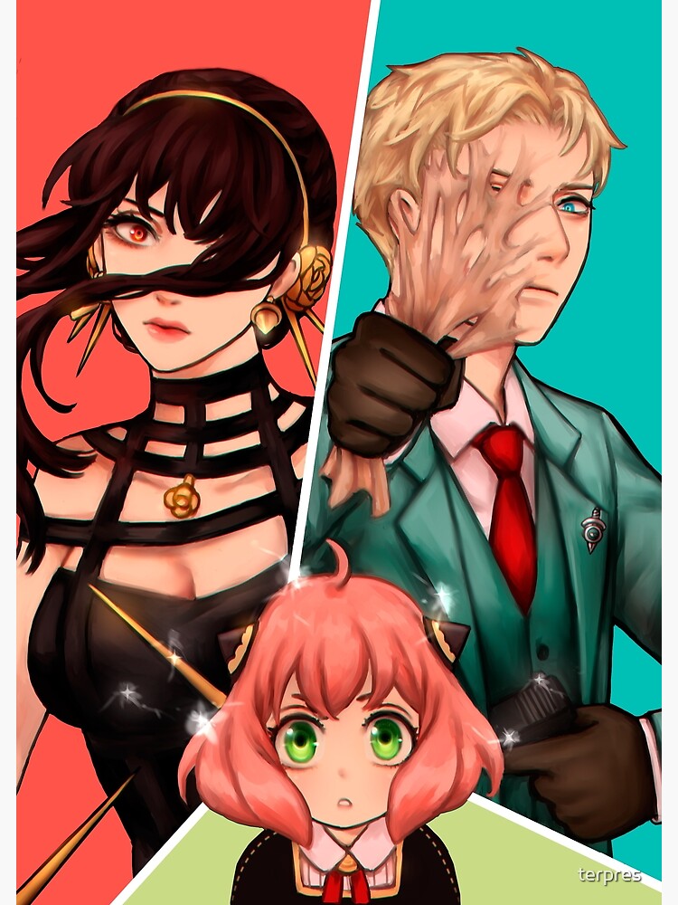 "Spy x Family" Poster by terpres | Redbubble