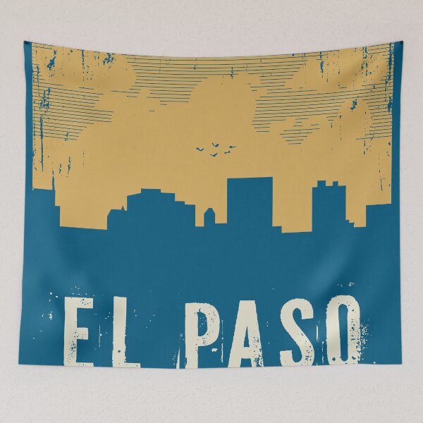 Item preview, El Paso skyline designed and sold by studio838.