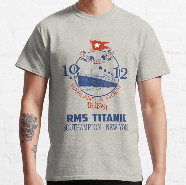 Artikel-Vorschau von Titanic Vintage Poster Kreuzfahrt sinkendes Schiff Atlantik Reise, designt und verkauft von TopTeeShop.