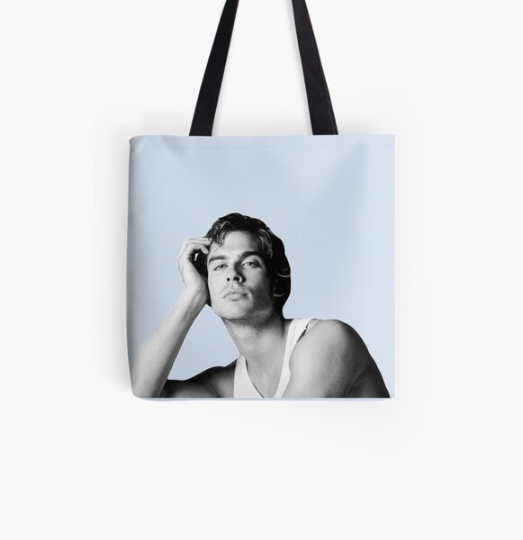 Ian Somerhalder Bolsa estampada de tela