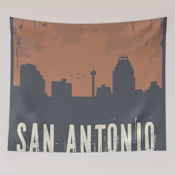 Item preview, San Antonio skyline designed and sold by studio838.