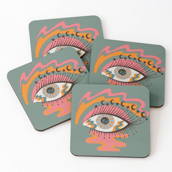 Item preview, Cosmic Eye Psychedelic Art designed and sold by Ink Tally.