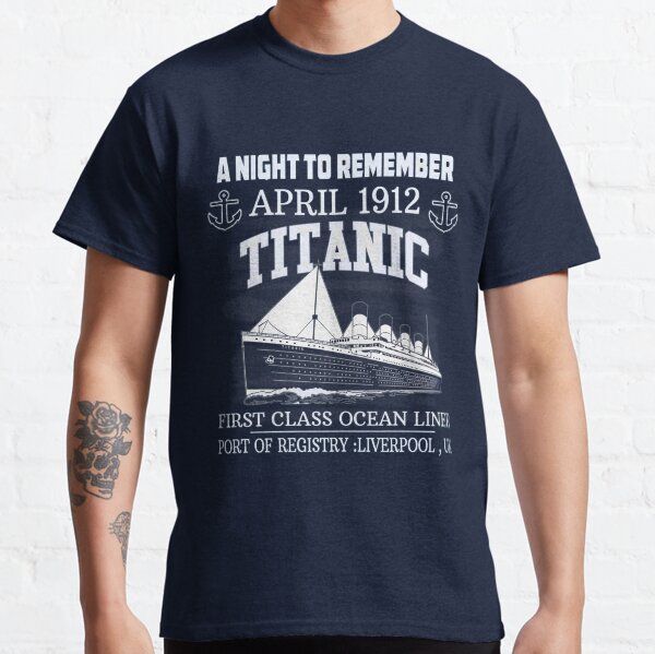 Artikel-Vorschau von  Titanic Vintage Poster Kreuzfahrt sinkendes Schiff Atlantik-Reise, designt und verkauft von TopTeeShop.