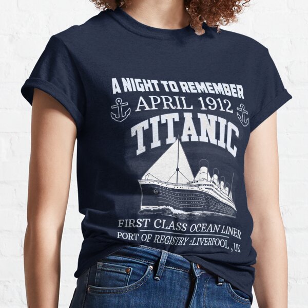 Artikel-Vorschau von  Titanic Vintage Poster Kreuzfahrt sinkendes Schiff Atlantik-Reise, designt und verkauft von TopTeeShop.