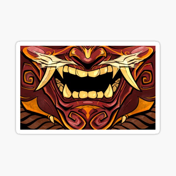 Item preview, Menpo Oni designed and sold by VirgileArt.