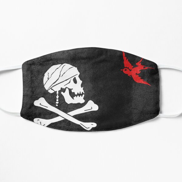 Captain Jack Pirate Flag Black Mask