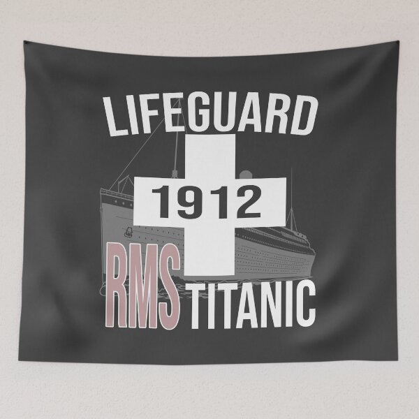 Item preview,  Titanic Vintage Lifeguard Cruise Sinking Ship Atlantic Ocean Voyage  designed and sold by TopTeeShop.
