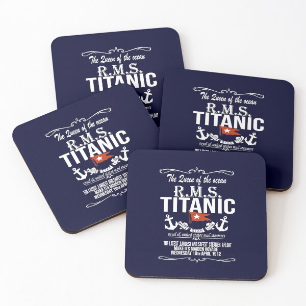 Item preview, Titanic Vintage Poster Cruise Sinking Ship Atlantic Ocean Voyage  designed and sold by TopTeeShop.