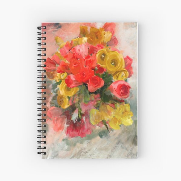 Rose Bunch Spiral Notebook