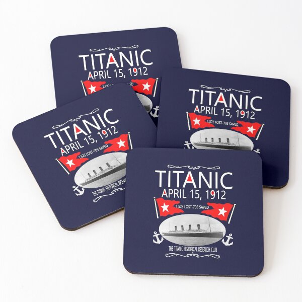Item preview,  Titanic Vintage Poster Cruise Sinking Ship Atlantic Ocean Voyage  designed and sold by TopTeeShop.