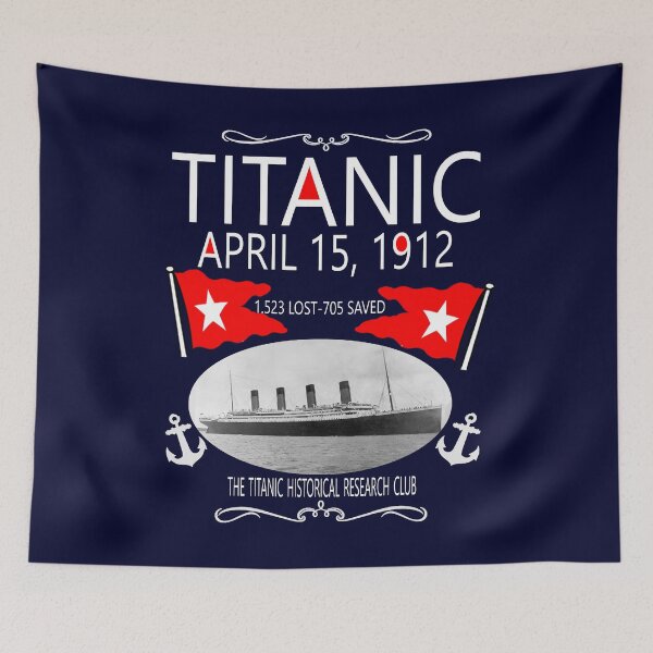 Item preview,  Titanic Vintage Poster Cruise Sinking Ship Atlantic Ocean Voyage  designed and sold by TopTeeShop.