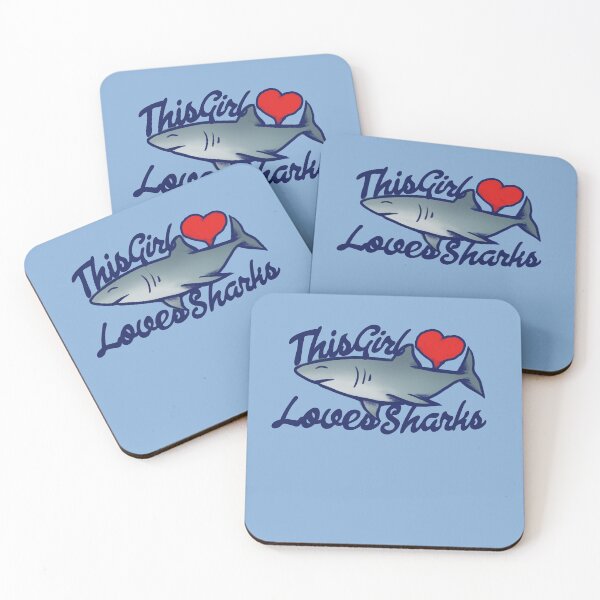 Item preview, This girl loves sharks designed and sold by FrictionMaxxing.