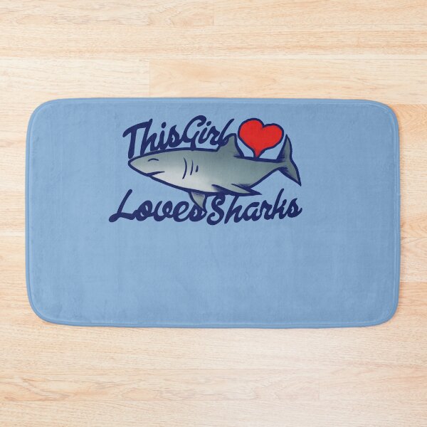 Item preview, This girl loves sharks designed and sold by FrictionMaxxing.