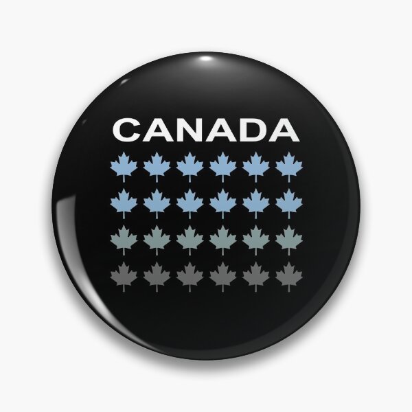 Artikelvorschau, Kanada Blue Maple Leaf Bands verblassen in Farbe entworfen und verkauft von TinyStarCanada.