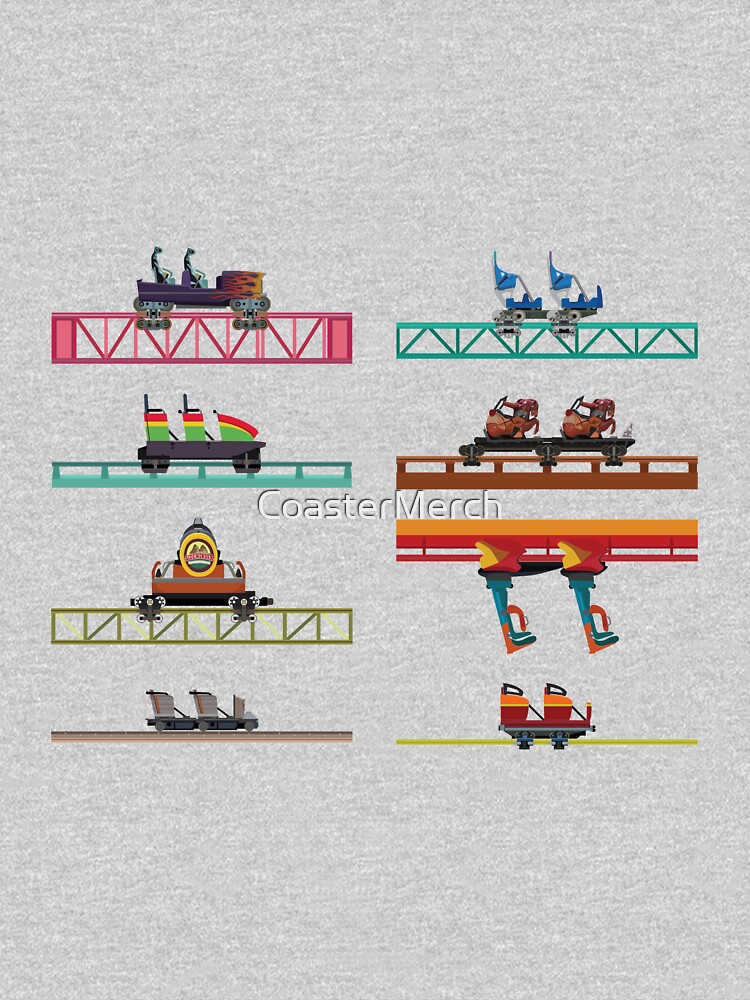 Knotts Berry Farm Coaster Cars by CoasterMerch