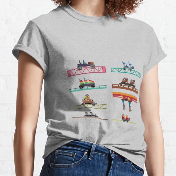 Knotts Berry Farm Coaster Cars Classic T-Shirt
