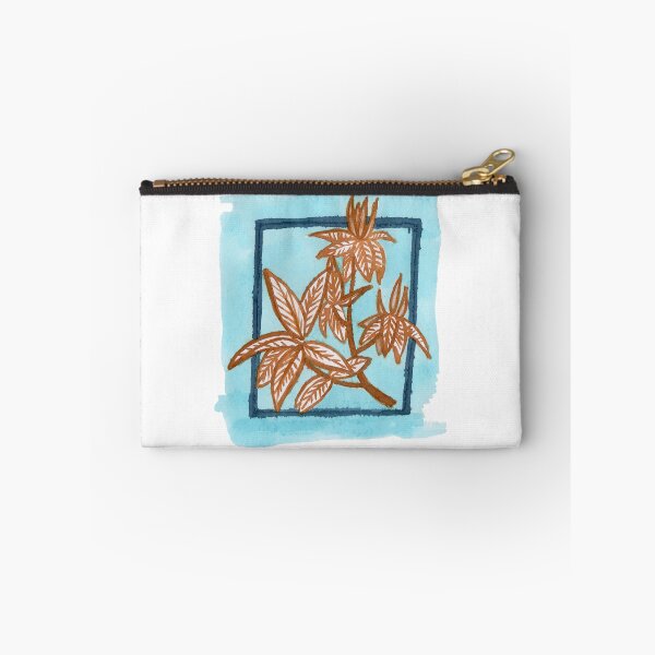 Item preview, framed loqat branch in light blue  designed and sold by AnnaBaldon.