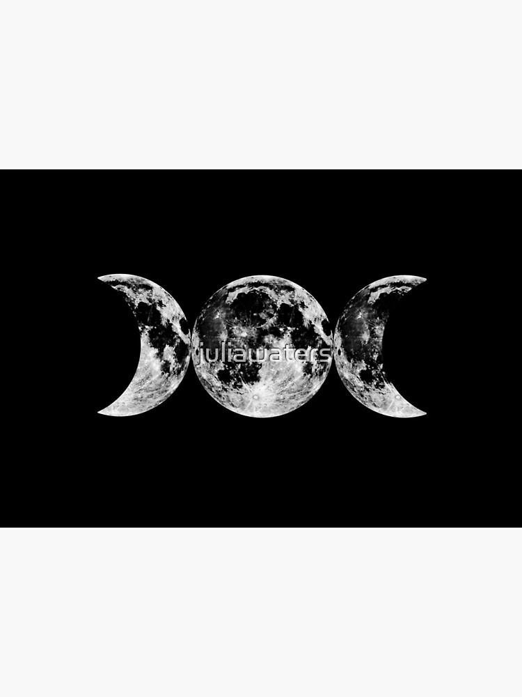 Triple Moon Goddess Symbol by juliawaters