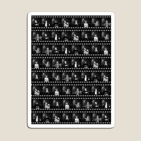 Aperçu de l'œuvre Film classique Monster Montage Filmstrip. créée et vendue par OriginalDP.