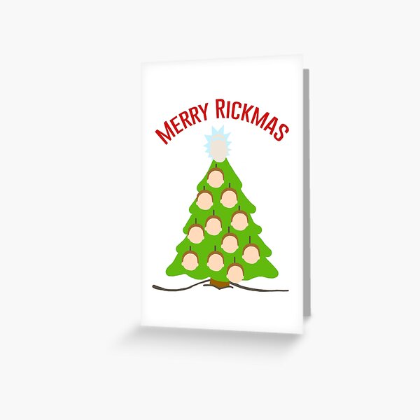 Merry Rickmas Greeting Card