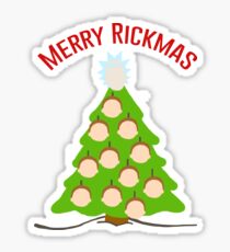 Merry Rickmas Sticker