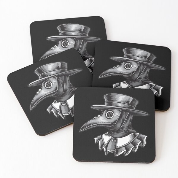 Item preview, Plague Doctor Black and White designed and sold by GasparArts.
