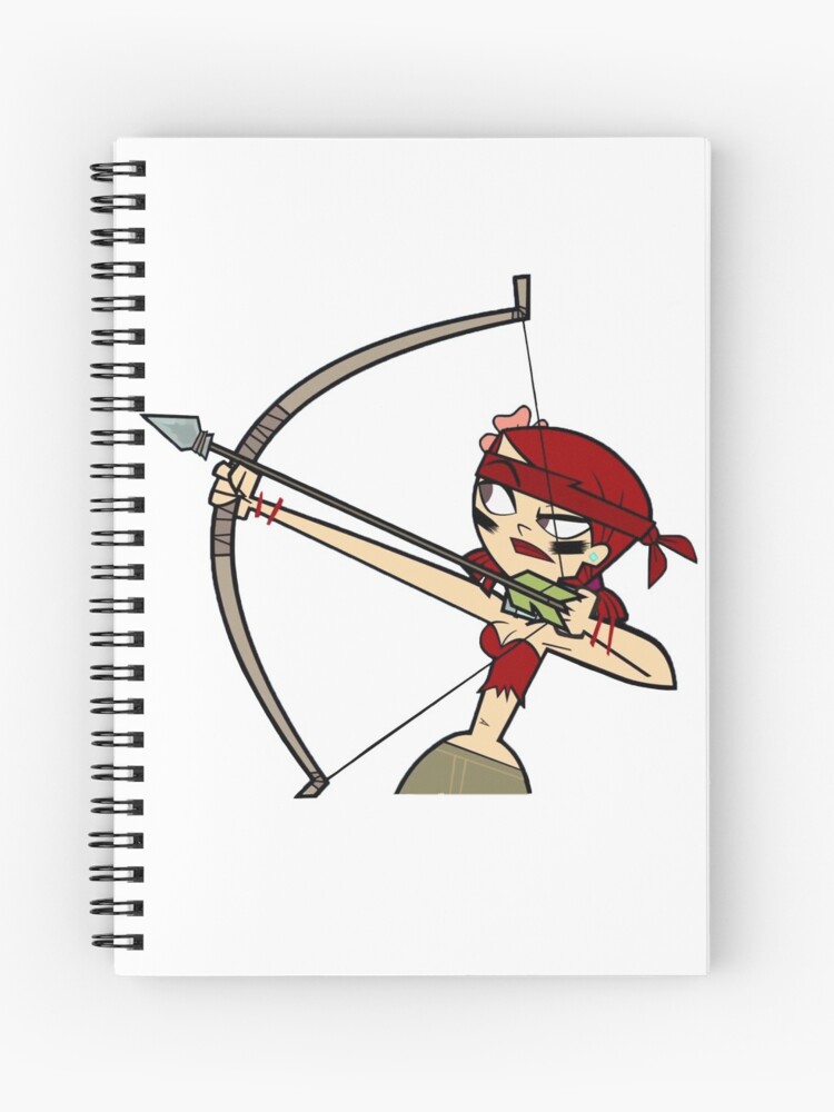 Gwen - Total Drama  Spiral Notebook for Sale by Katari Designs