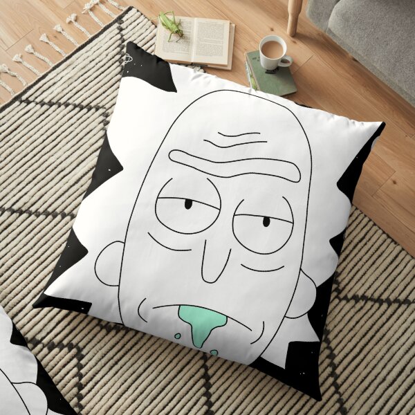 Rick space art Floor Pillow