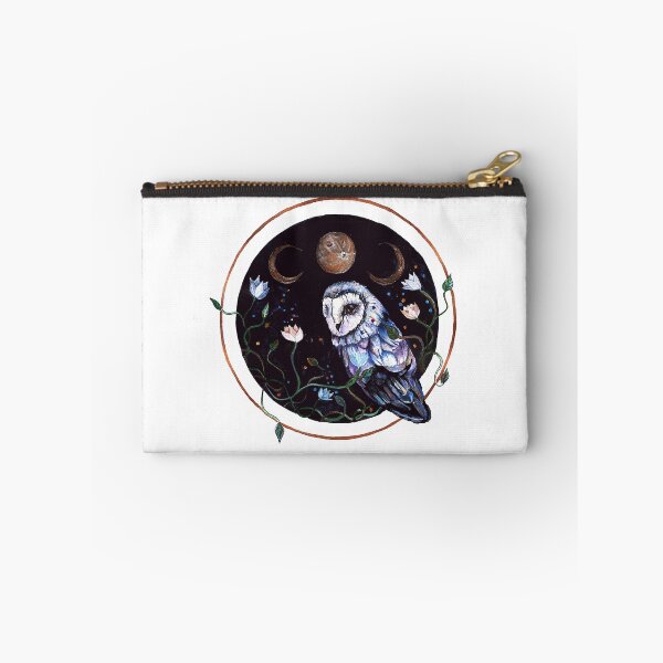 Item preview, Owl with moon designed and sold by KeraBrownArt.