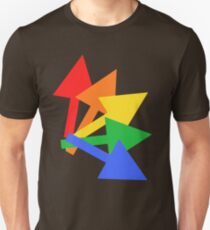 Rainbow arrows Unisex T-Shirt