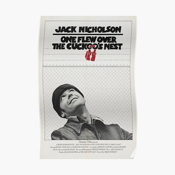 One flew over the cuckoo's nest Póster